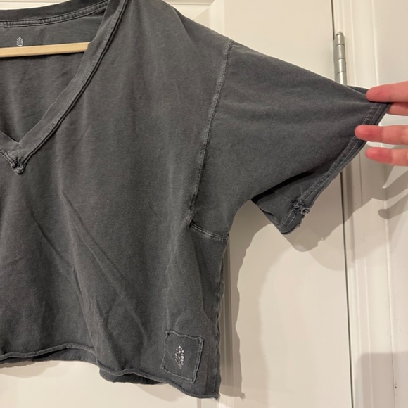 FP Movement Cropped Tee - Washed Grey - Picture 2 of 6